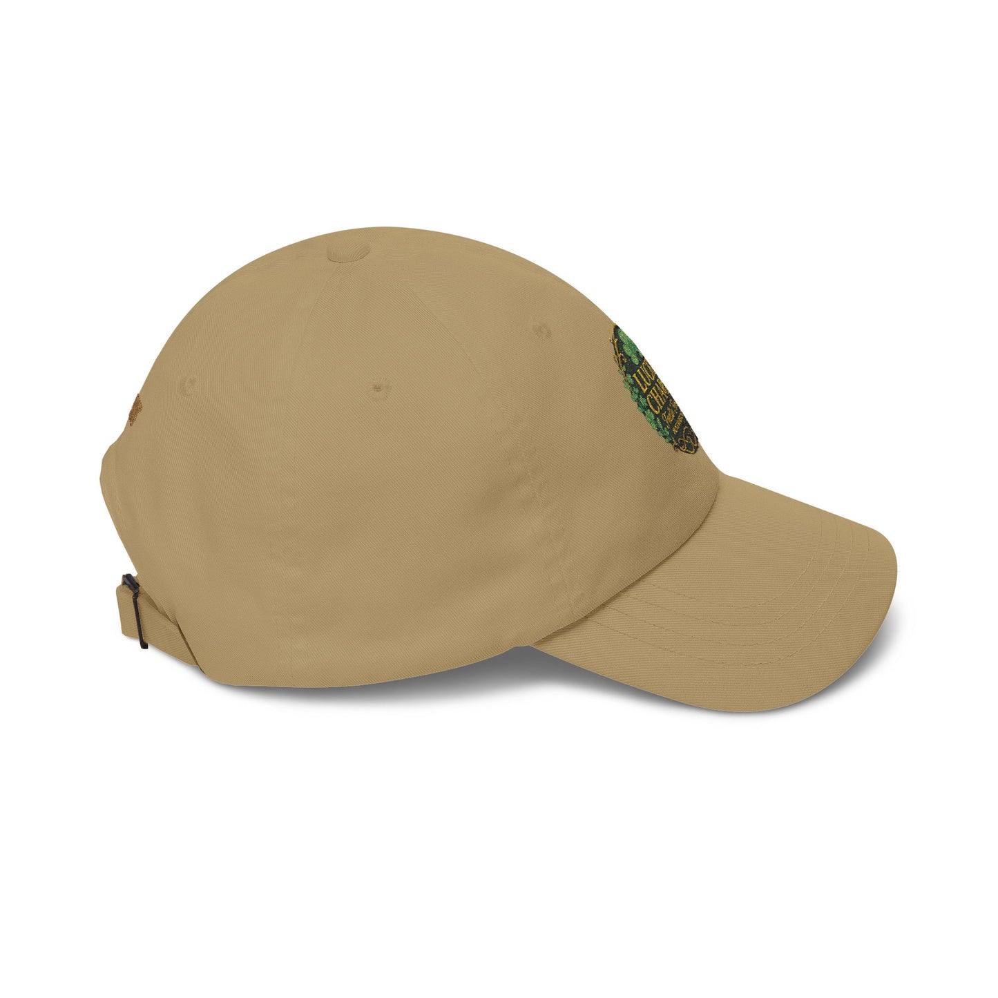 Luck Charm Feelin' Fierce Irish Vibes Only Embroidered Dad Cap