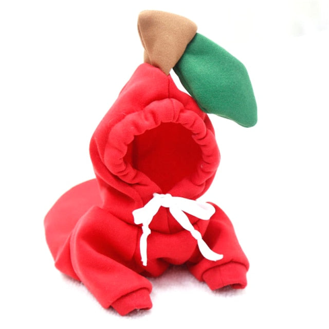 Sudaderas con capucha para mascotas de frutas