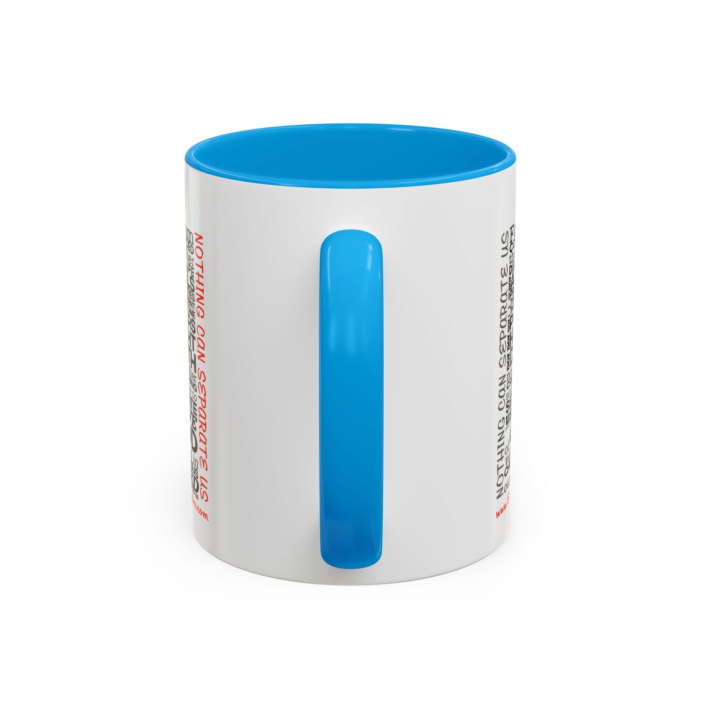 Nothing Can Separate Us Scripture Mug | Christian Coffee Mug, Romans 8, Love Mom