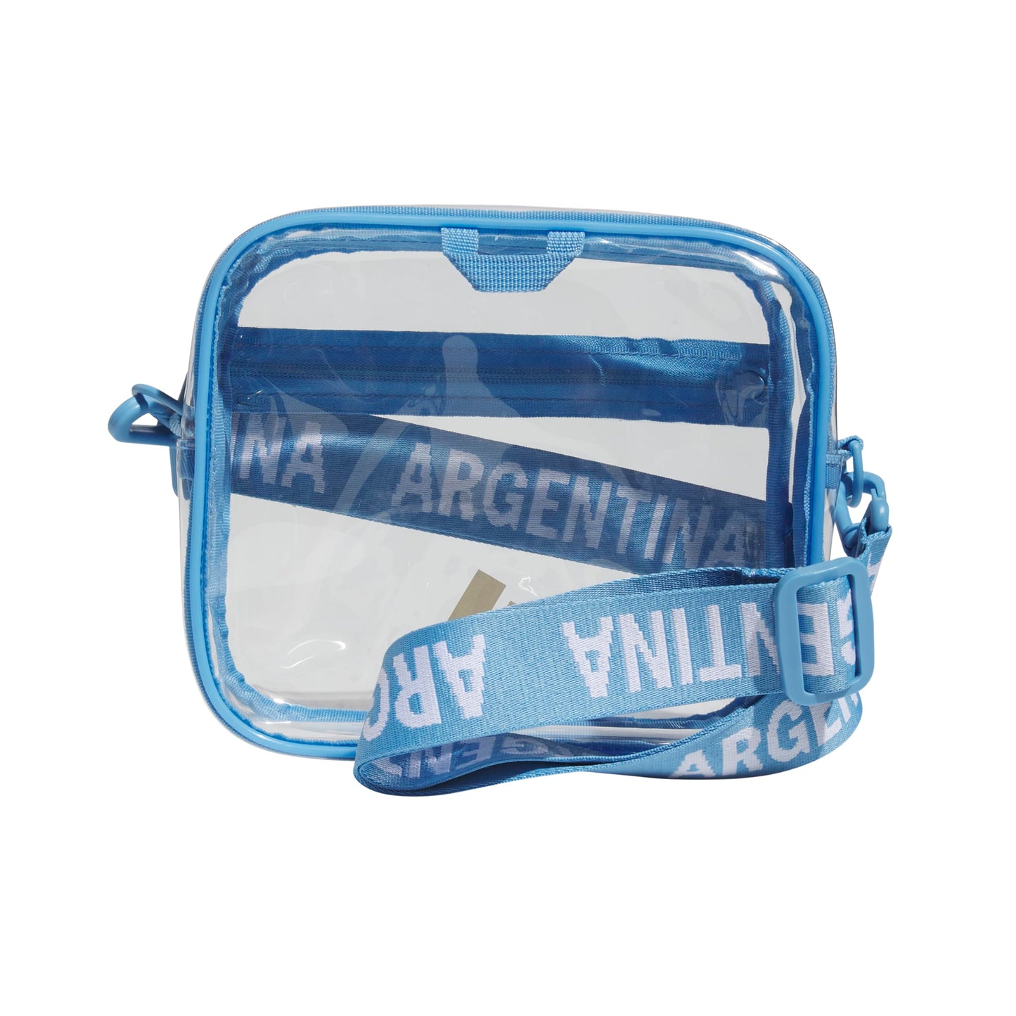 adidas Clear Stadium Bag – Small Transparent Crossbody, 4L, Argentina, OSFA