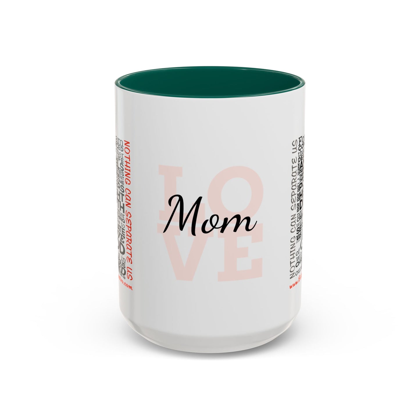Nothing Can Separate Us Scripture Mug | Christian Coffee Mug, Romans 8, Love Mom