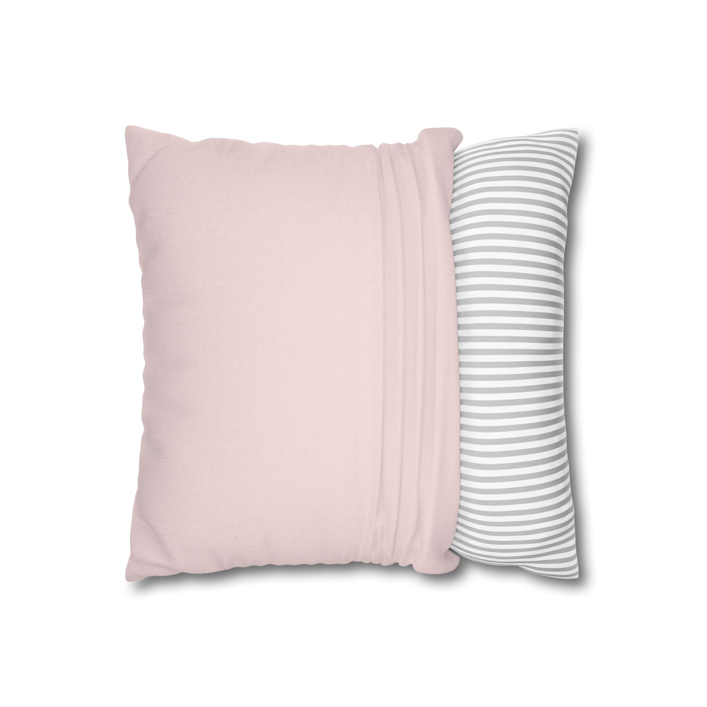 Frenchie in Full Bloom Square Pillow — "Bloom Baby Bloom" Floral Dog Decor