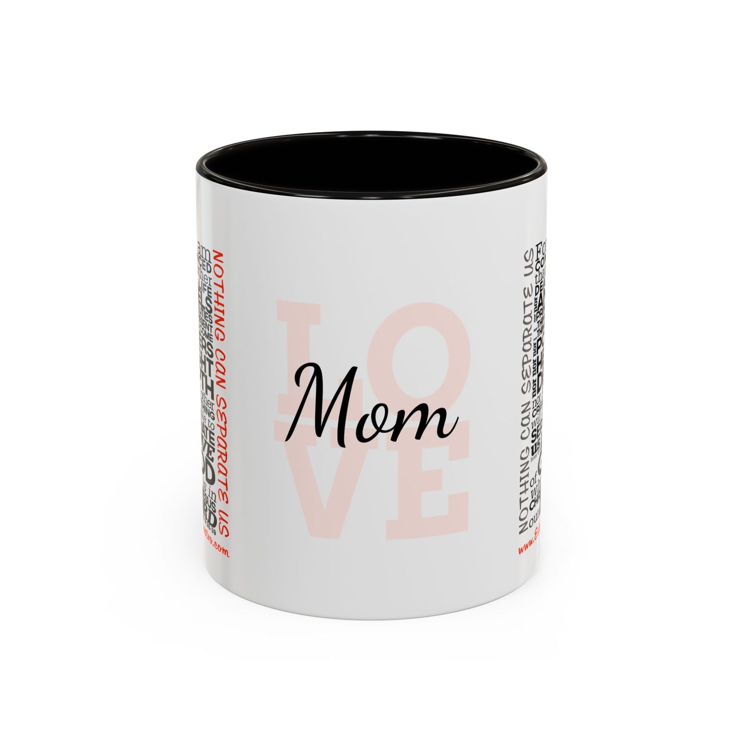 Nothing Can Separate Us Scripture Mug | Christian Coffee Mug, Romans 8, Love Mom