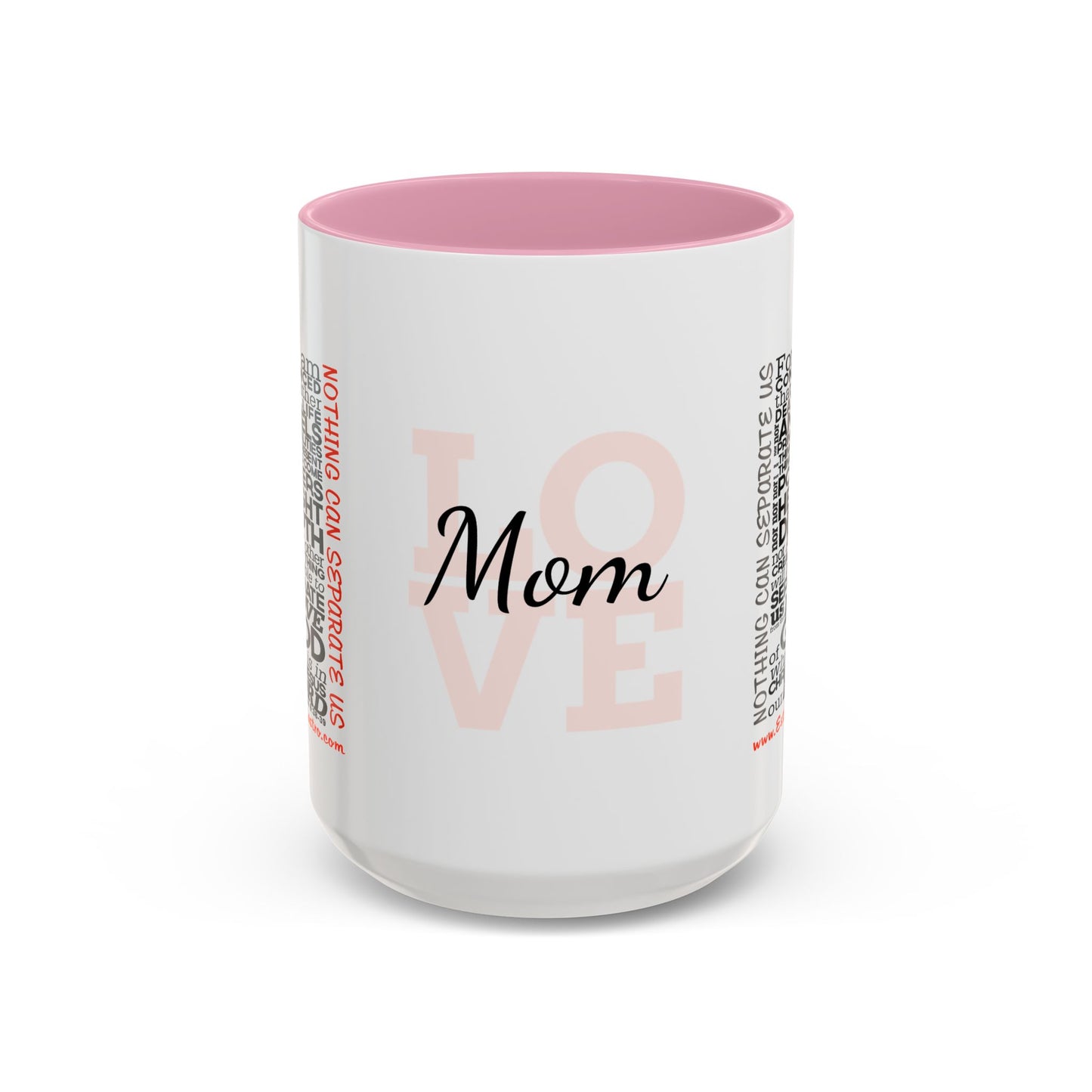 Nothing Can Separate Us Scripture Mug | Christian Coffee Mug, Romans 8, Love Mom