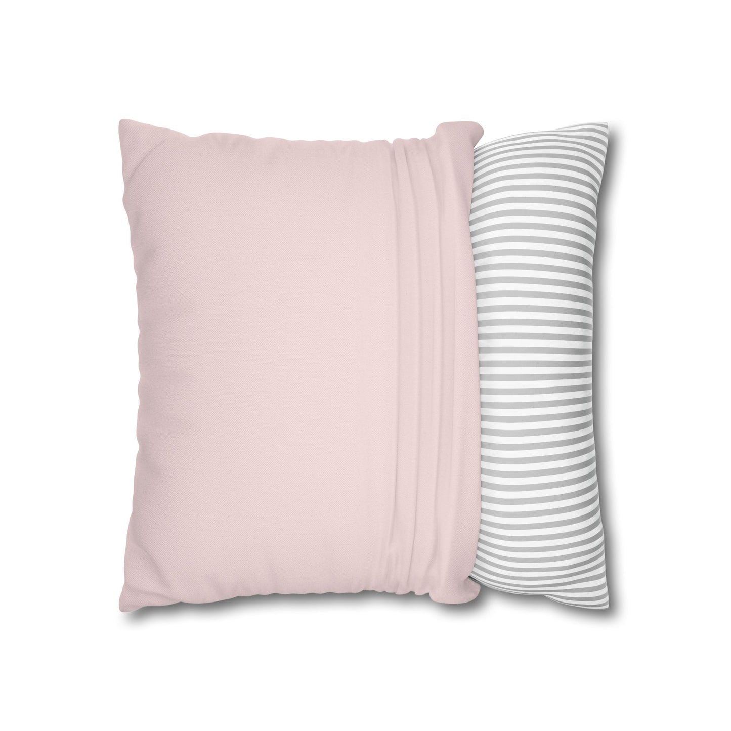 Frenchie in Full Bloom Square Pillow — "Bloom Baby Bloom" Floral Dog Decor