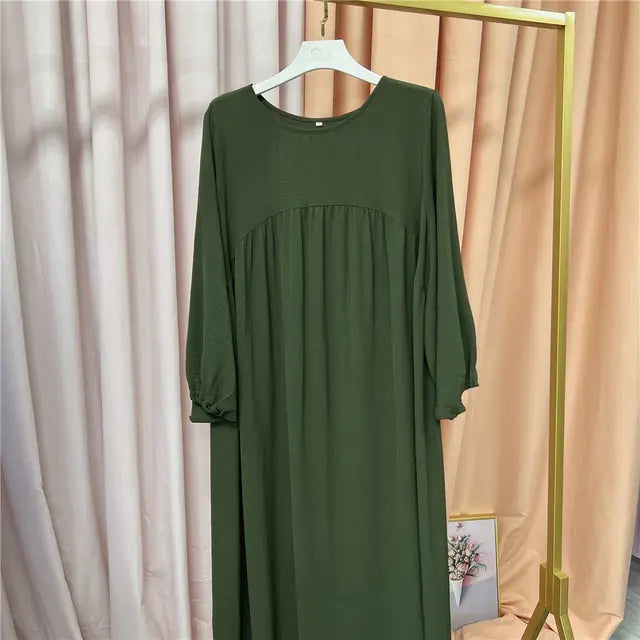 Solid Color Abayas for Women