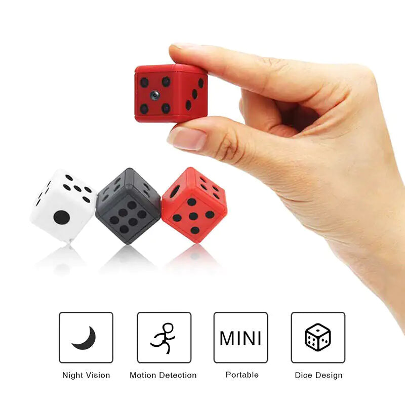 Mini Dice Camera Home Security Night Vision HD 1080P Motion Detection Nanny Cam