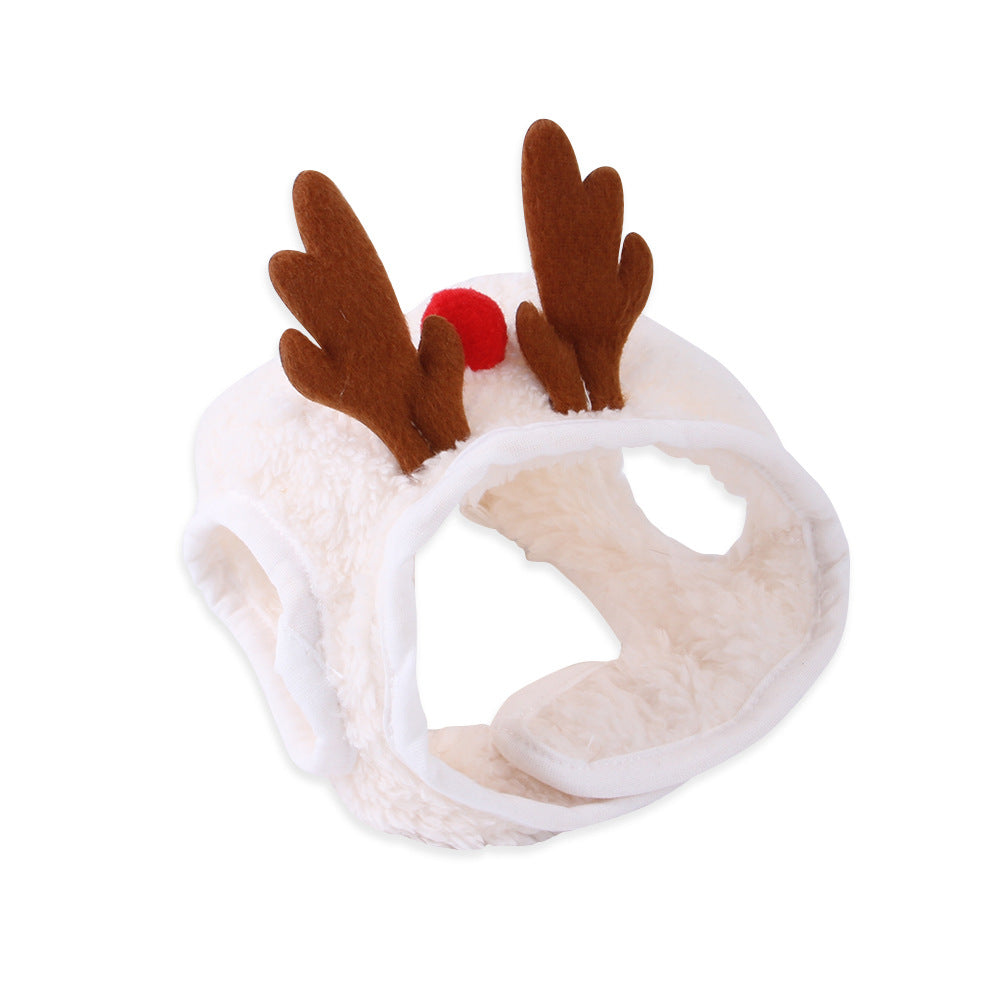 Disfraz navideño de mascota lindo y divertido para mantenerse abrigado en invierno