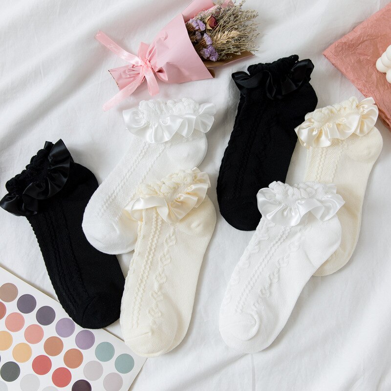 Calcetines de mujer estilo lolita