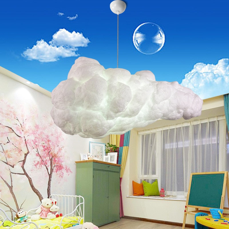 Floating Cloud Chandelier Lamp