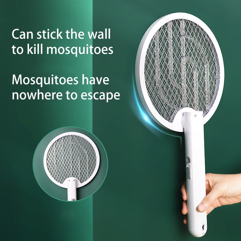 Lámpara antimosquitos eléctrica plegable 2 en 1