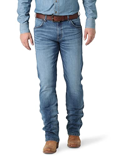 Wrangler Men's Retro Slim Fit Boot Cut Jean, Llano, 36W x 30L
