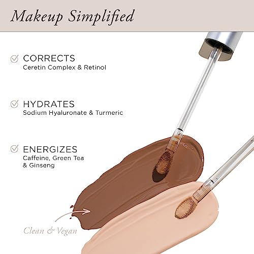 PÜR Beauty 4-in-1 Sculpting Concealer, Moisturizing Formula, Covers Imperfections, Lightweight medium to full coverage, Revitalizes Complexion, Cruelty-Free, Gluten Free- DN2