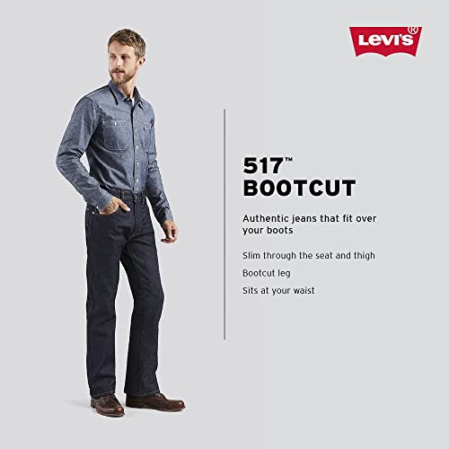 Levi's Men's 517 Boot Cut Jeans, Rinse, 32W x 30L