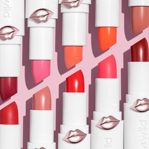 Wet n Wild Lipstick Mega Last High-Shine Lipstick Lip Color Maquillaje, Rosé And Slay