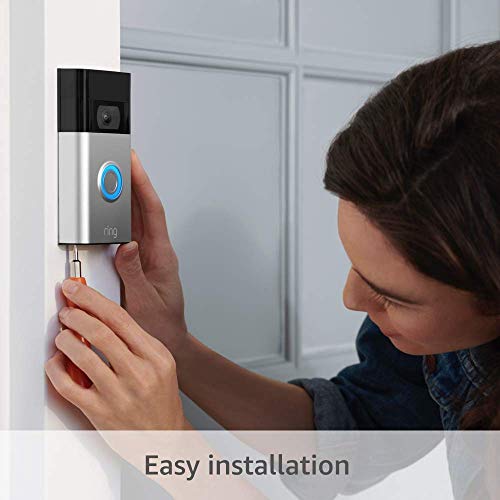 Ring Video Doorbell – Vídeo HD de 1080p, detección de movimiento mejorada, fácil instalación – Bronce veneciano
