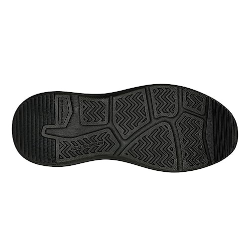 Skechers Mocasín sin cordones Parson-Oswin para hombre, marrón, 10