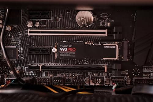 Serie SAMSUNG 990 PRO - 2TB PCIe Gen4. X4 NVMe 2.0c - SSD interno M.2 (MZ-V9P2T0B/AM)