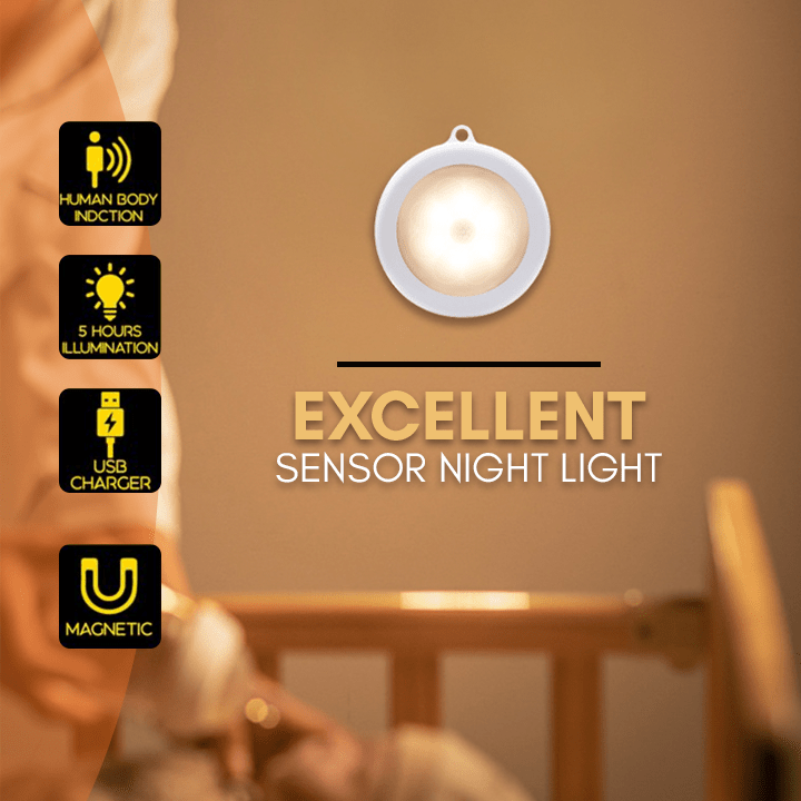 Luz LED con sensor de movimiento