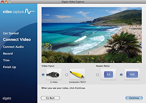 Elgato Video Capture - Dispositivo de tarjeta de captura USB 2.0, fácil de usar, convierte analógico a digital, con adaptador VHS VCR TV a DVD, para Mac, Windows o iPad