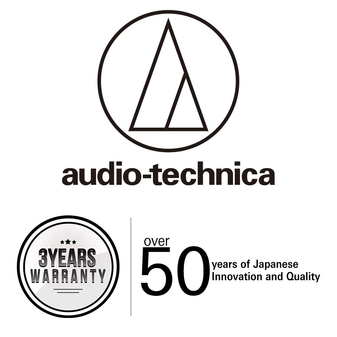 Audio-Technica AT2020 Micrófono de estudio XLR de condensador cardioide, ideal para aplicaciones de proyecto/estudio en casa, negro