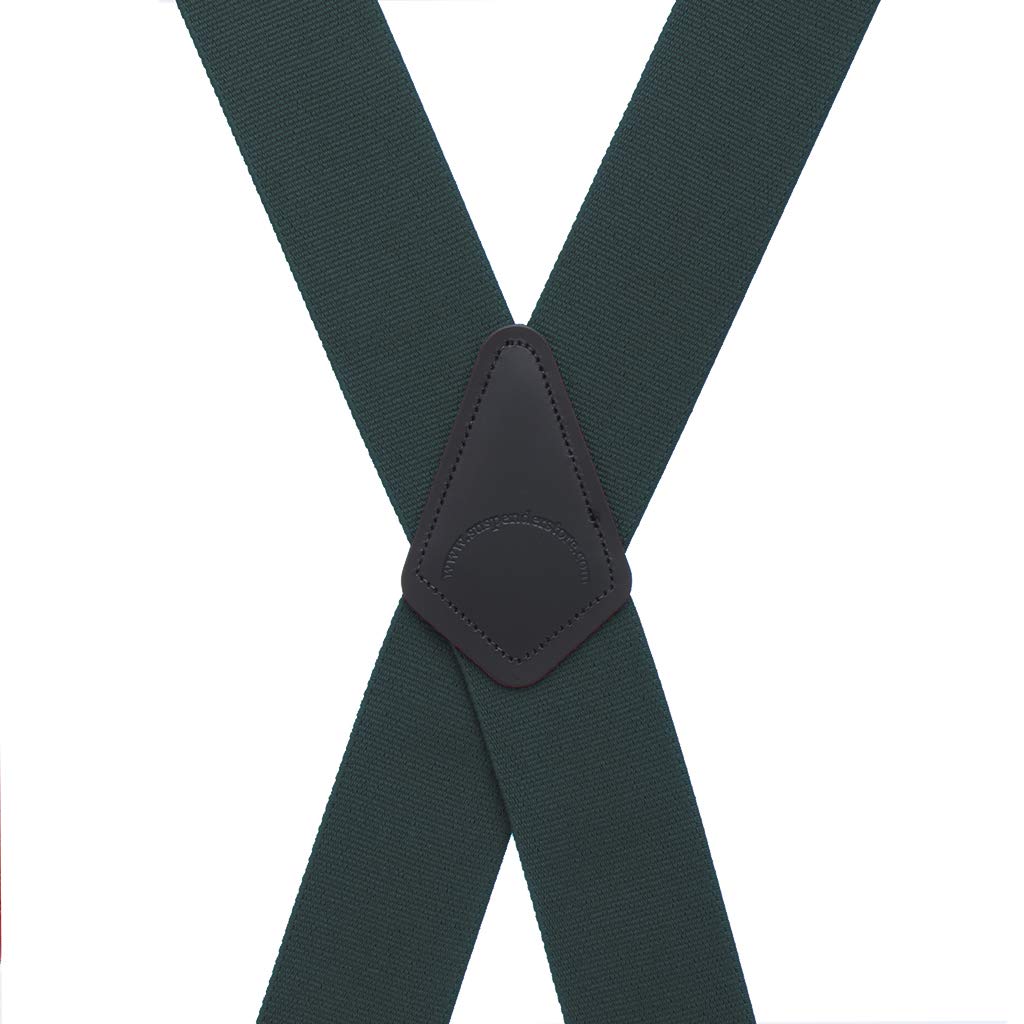 Suspender Store 2-Inch Wide Low-Stretch Logger Suspenders - Industrial Button - 5 Colors & 4 Sizes Includeing Big & Tall