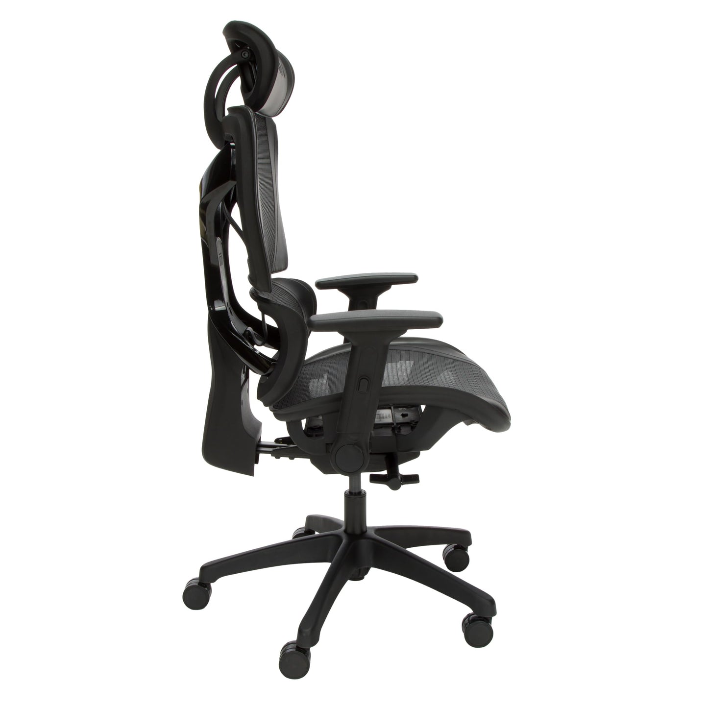 RESPAWN Specter Gaming Chair Ergonomic Office Chair for The Home Office Gamer - Cooling Mesh Computer Desk Chair with Active Lumbar Support, Flip Back Arms, Seat Slide & Tilt Recline - Black