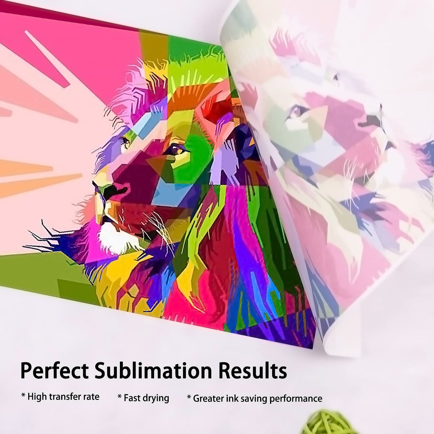HTVRONT Sublimation Paper 8.5 x 11 inches - 150 Sheets Sublimation Paper Compatible with Inkjet Printer 120gsm…