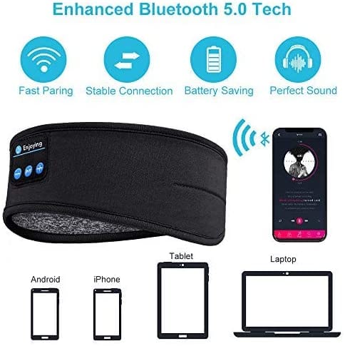 Auriculares Bluetooth para dormir Diadema deportiva