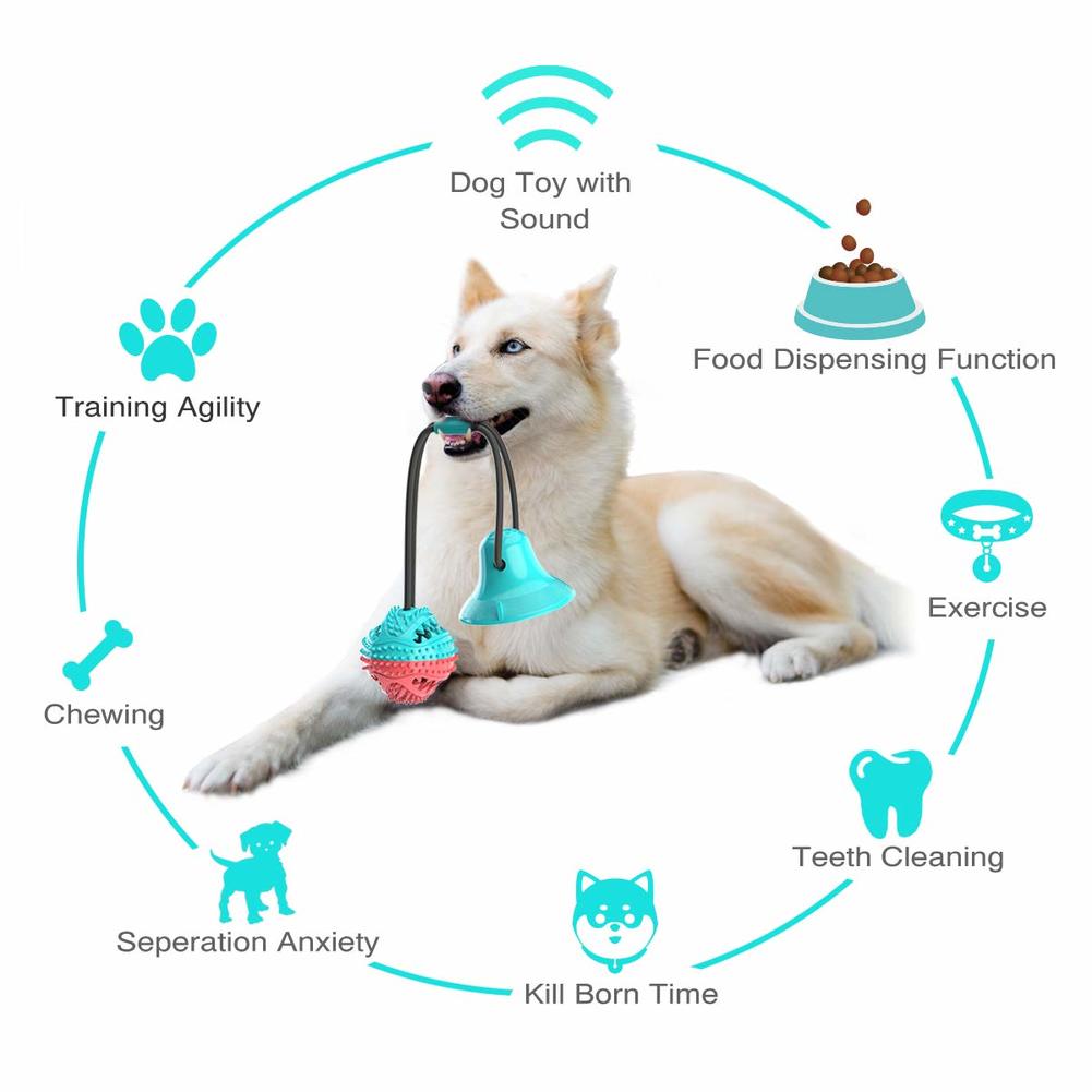 Juguete multifunción para morder molar para mascotas