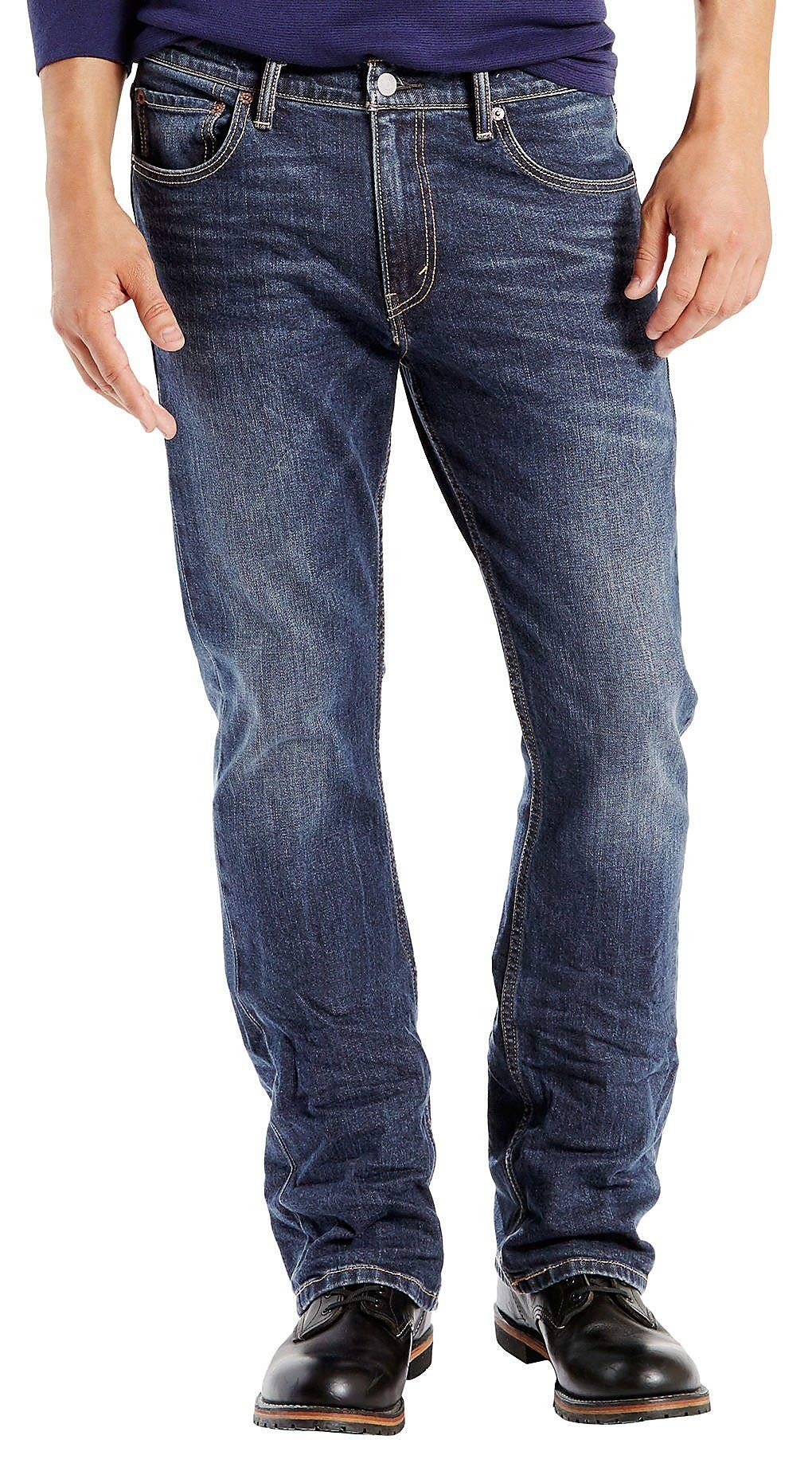 Levi's 527 Slim Bootcut Jeans para hombre, Wave Allusions-Stretch, 34W x 32L