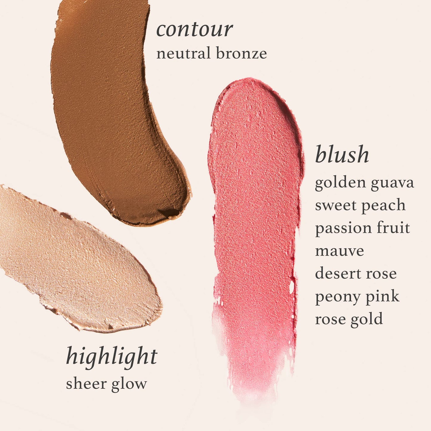 Julep Skip The Brush Crema para rubor en polvo - Oro rosa - Color mezclable y edificable - Rubor 2 en 1 y barra de maquillaje para labios