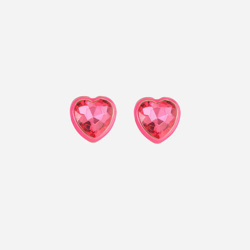 Pendientes con forma de corazón y mariposa de 3 piezas