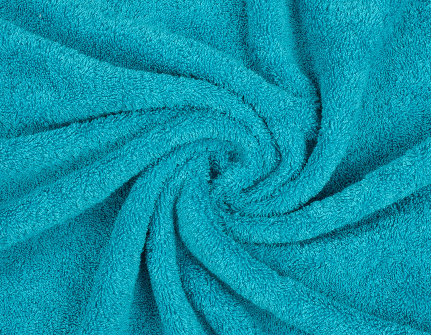 American Soft Linen Juego de baño de lujo de 6 piezas, toallas 100% algodón turco en azul aguamarina