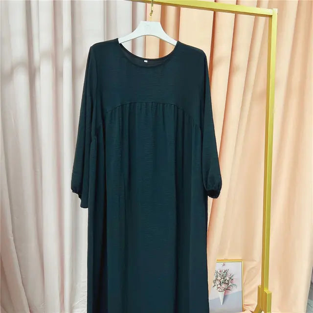 Abayas de color liso para mujer