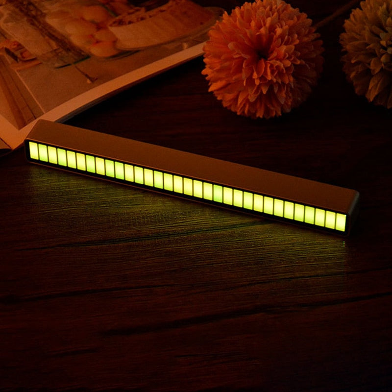 Luces de sonido Luz LED de recogida