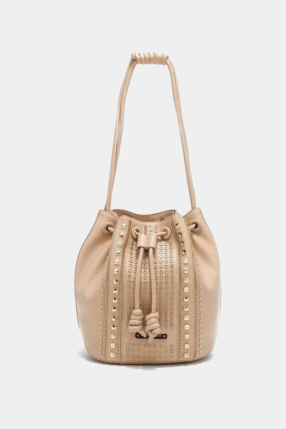 Nicole Lee USA Bolso bombonera Amy con tachuelas